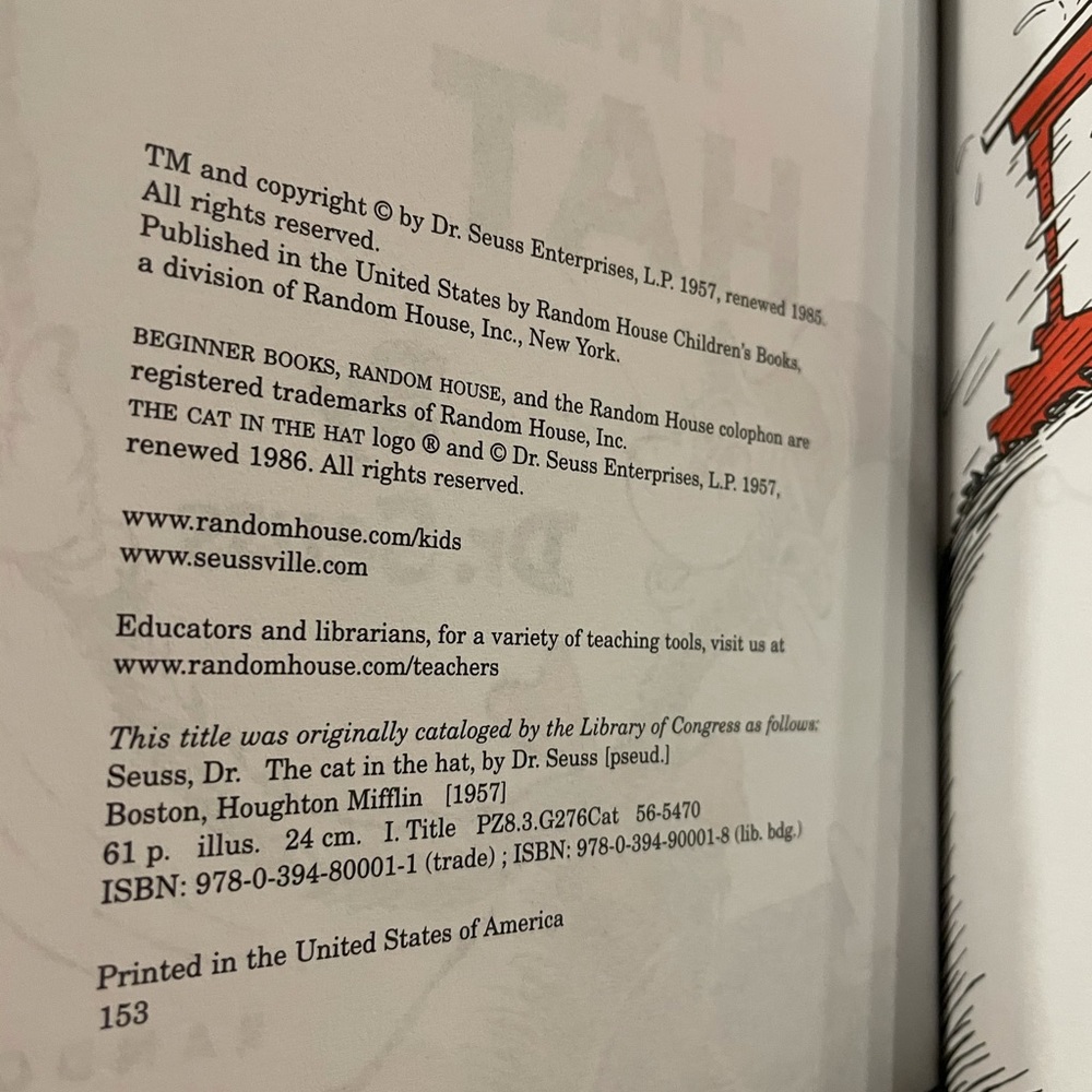 The cat in the hat book - Picture 3 of 6